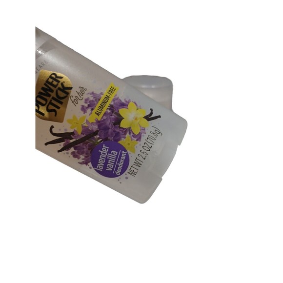 3 POWER STICK FOR HER LAVENDER VANILLA 0% ALUMINUM ODOR PROTECTION DEODORANT 2.5 - Picture 5 of 5